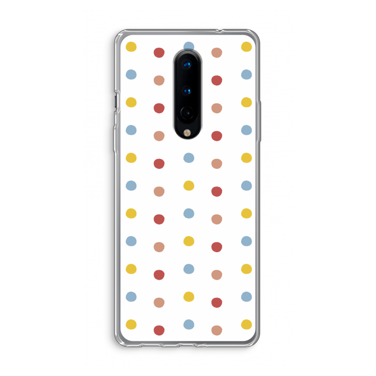Bollen: OnePlus 8 Transparant Hoesje