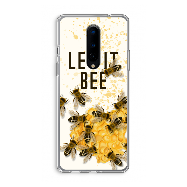 Let it bee: OnePlus 8 Transparant Hoesje