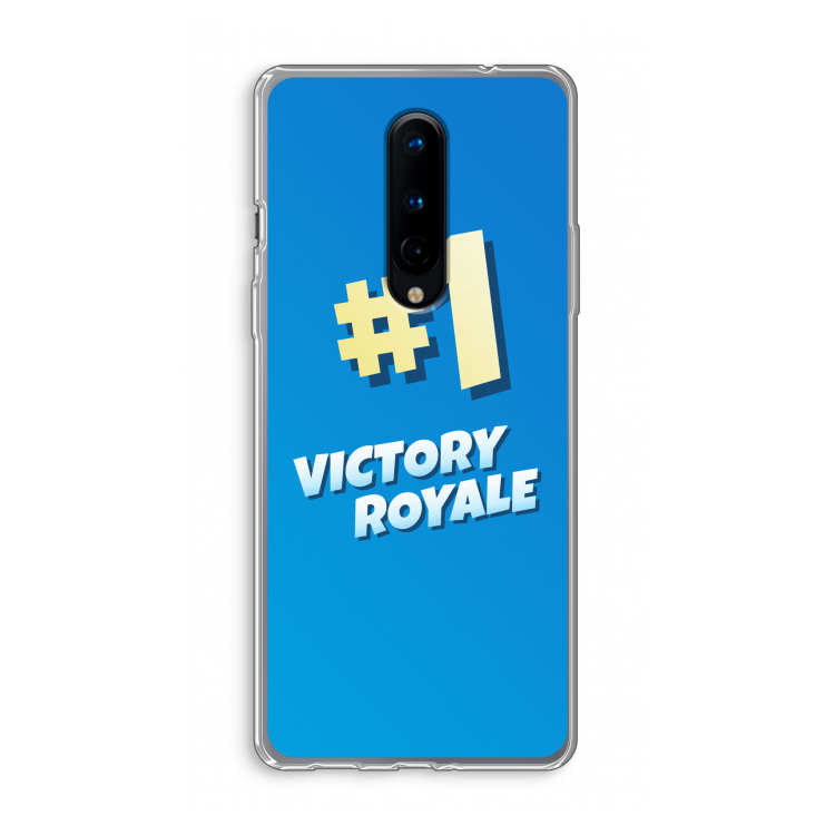 Victory Royale: OnePlus 8 Transparant Hoesje