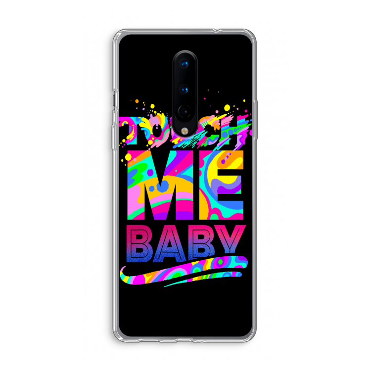 Touch Me: OnePlus 8 Transparant Hoesje