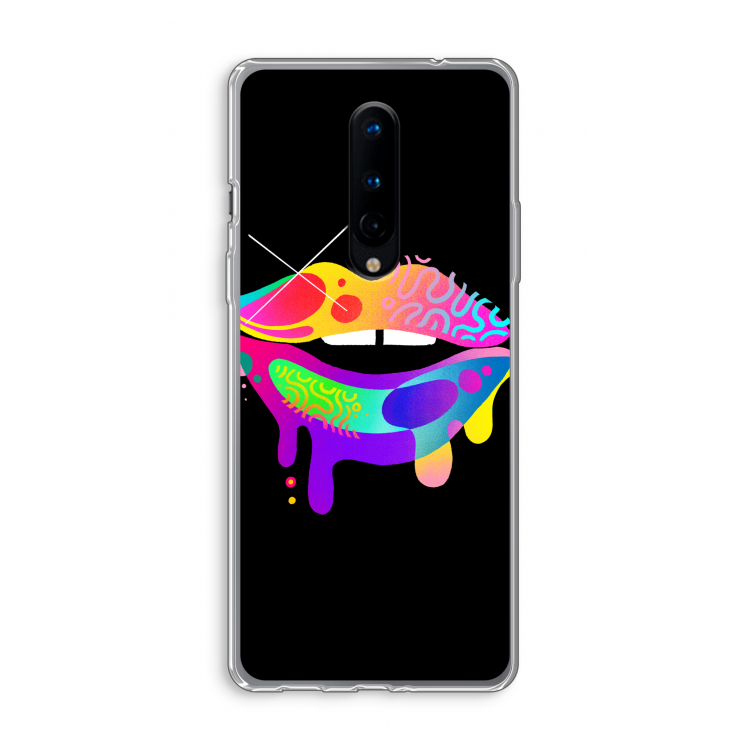 Lip Palette: OnePlus 8 Transparant Hoesje