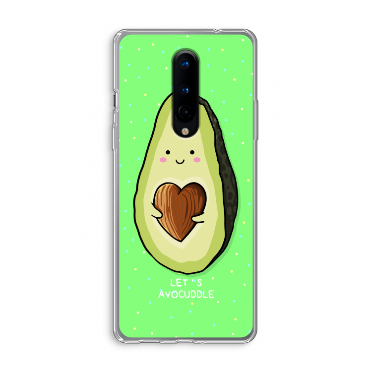 Avocuddle: OnePlus 8 Transparant Hoesje