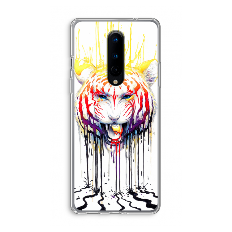 Fading: OnePlus 8 Transparant Hoesje