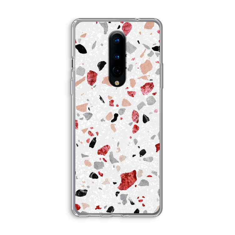 Terrazzo N°12: OnePlus 8 Transparant Hoesje