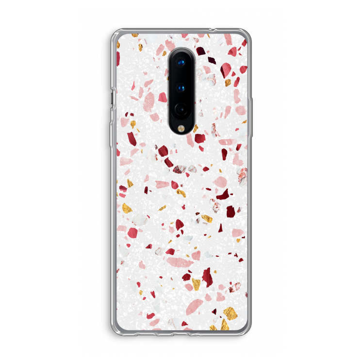 Terrazzo N°9: OnePlus 8 Transparant Hoesje