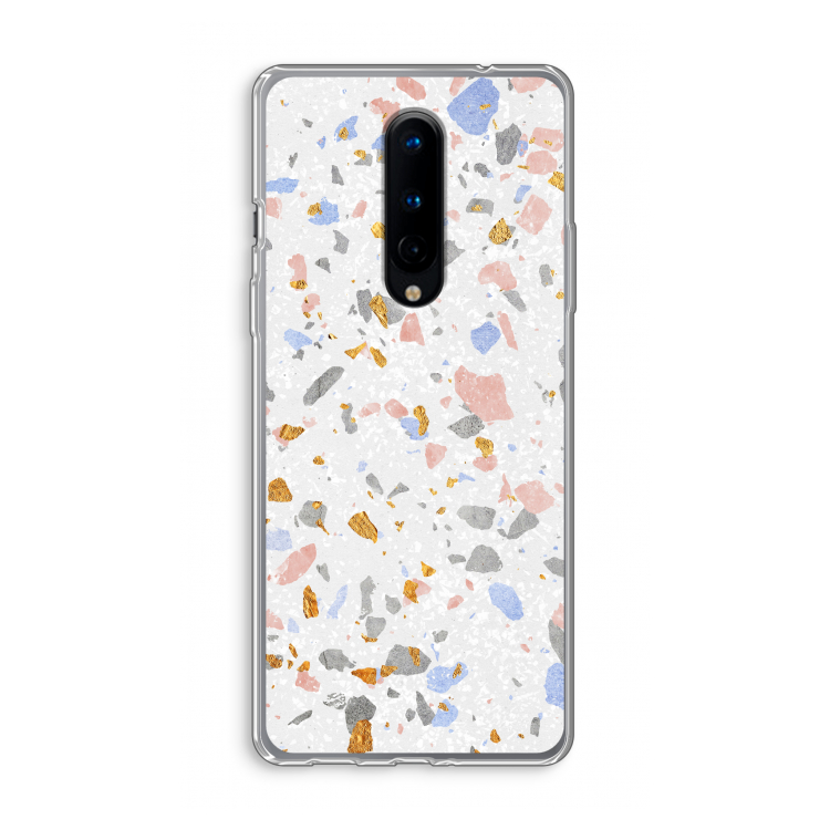 Terrazzo N°8: OnePlus 8 Transparant Hoesje