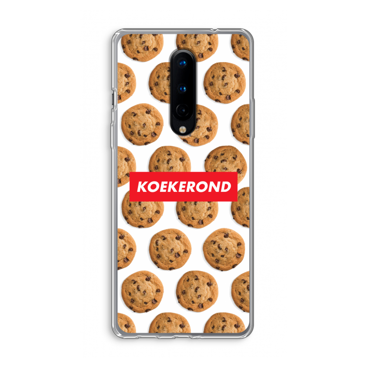 Koekerond: OnePlus 8 Transparant Hoesje