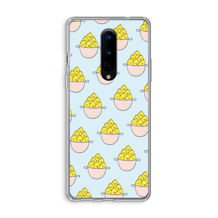 Citroenen: OnePlus 8 Transparant Hoesje