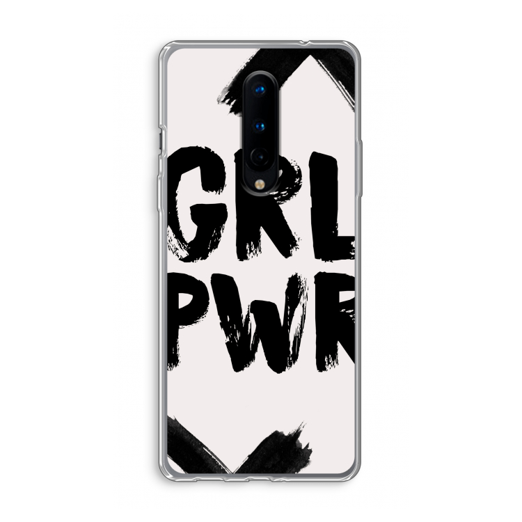 Girl Power #2: OnePlus 8 Transparant Hoesje