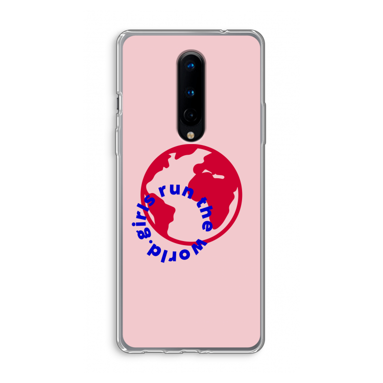 Run The World: OnePlus 8 Transparant Hoesje