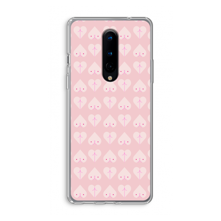 Ass 'n Titties: OnePlus 8 Transparant Hoesje