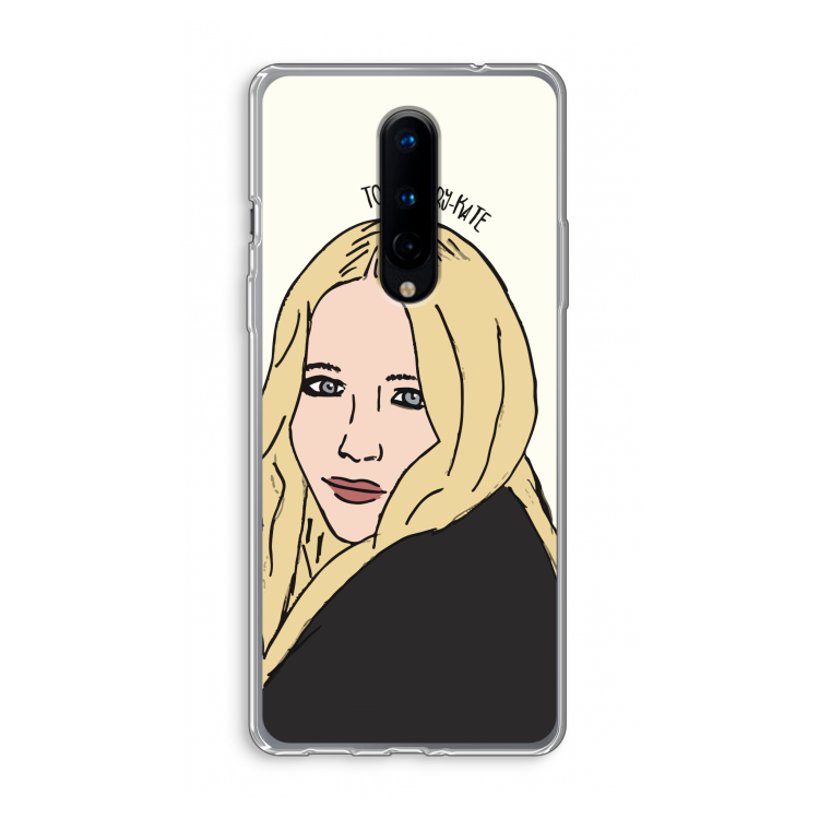 Mary Kate: OnePlus 8 Transparant Hoesje