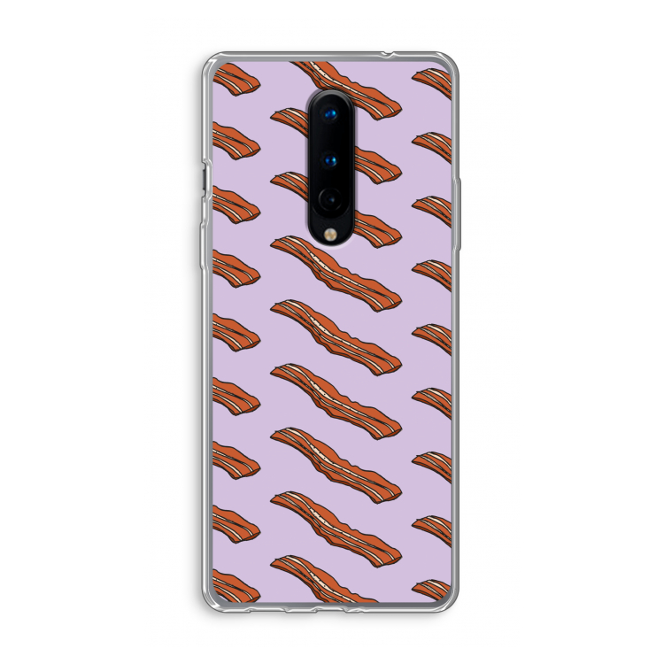 Bacon to my eggs #2: OnePlus 8 Transparant Hoesje