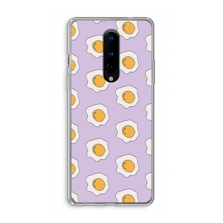 Bacon to my eggs #1: OnePlus 8 Transparant Hoesje