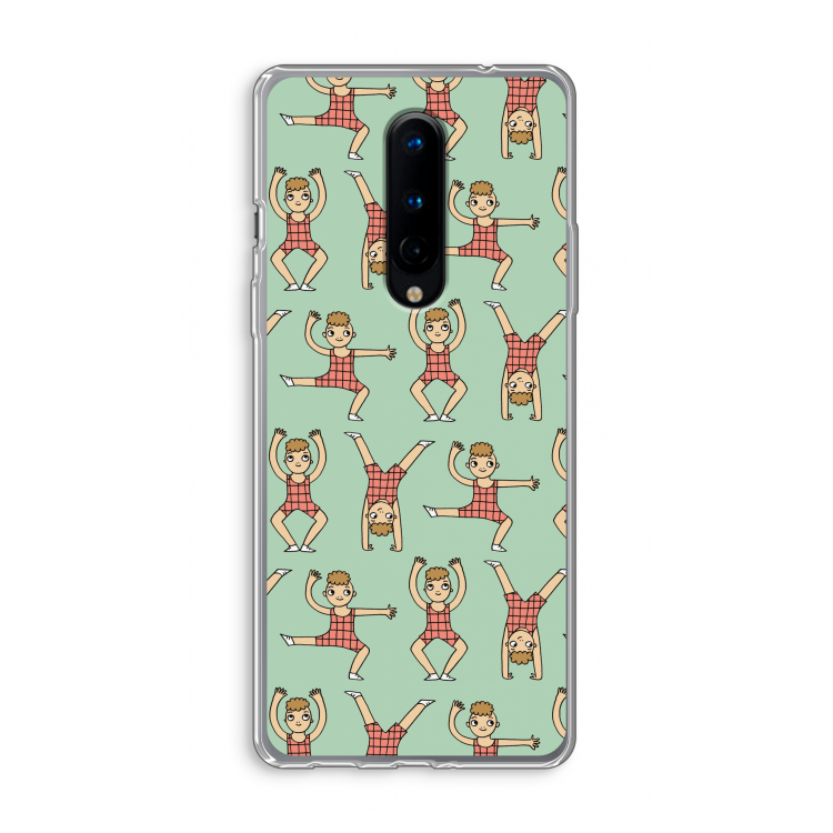 Gymboys: OnePlus 8 Transparant Hoesje