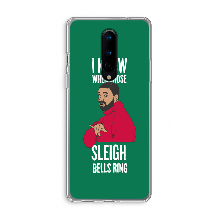 Sleigh Bells Ring: OnePlus 8 Transparant Hoesje
