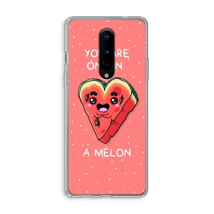 One In A Melon: OnePlus 8 Transparant Hoesje