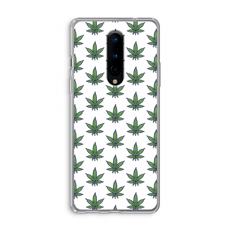 Weed: OnePlus 8 Transparant Hoesje