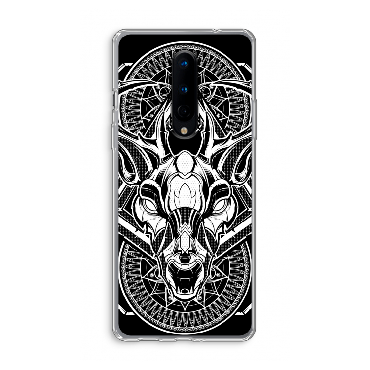 Oh Deer: OnePlus 8 Transparant Hoesje