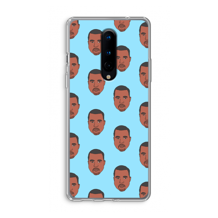 Kanye Call Me?: OnePlus 8 Transparant Hoesje