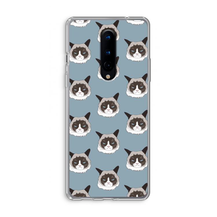 It's a Purrr Case: OnePlus 8 Transparant Hoesje