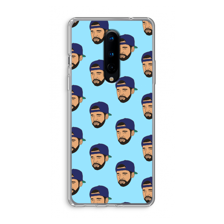 Drake Away: OnePlus 8 Transparant Hoesje