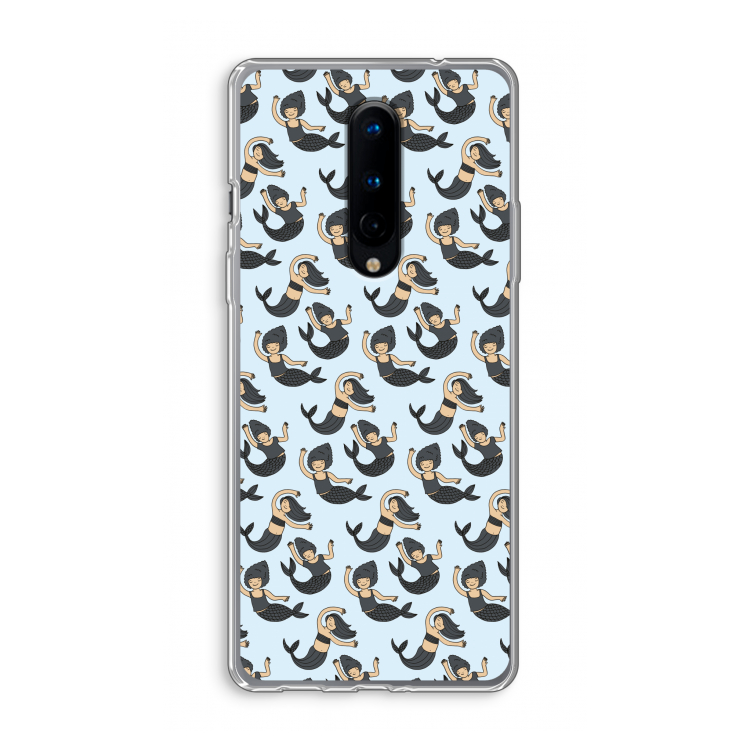 Zeemeermin: OnePlus 8 Transparant Hoesje