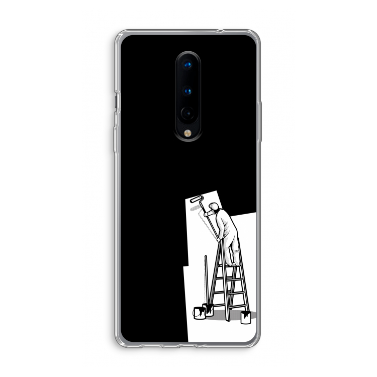Musketon Painter: OnePlus 8 Transparant Hoesje
