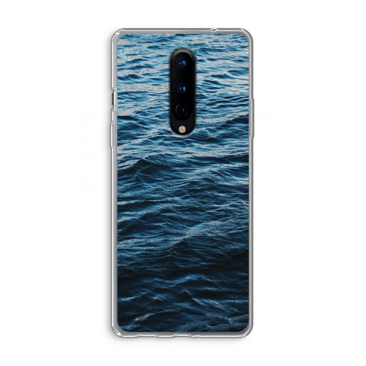 Oceaan: OnePlus 8 Transparant Hoesje