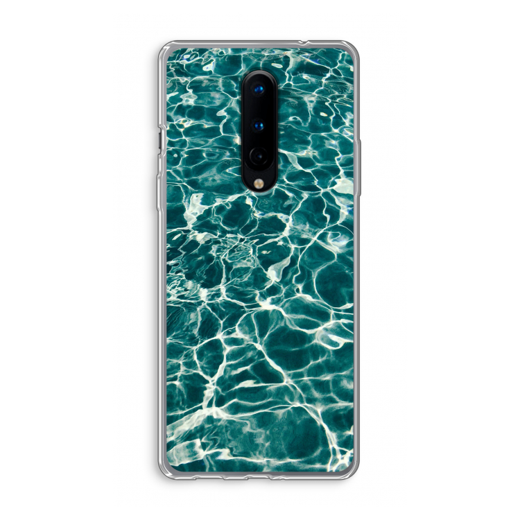 Weerkaatsing water: OnePlus 8 Transparant Hoesje