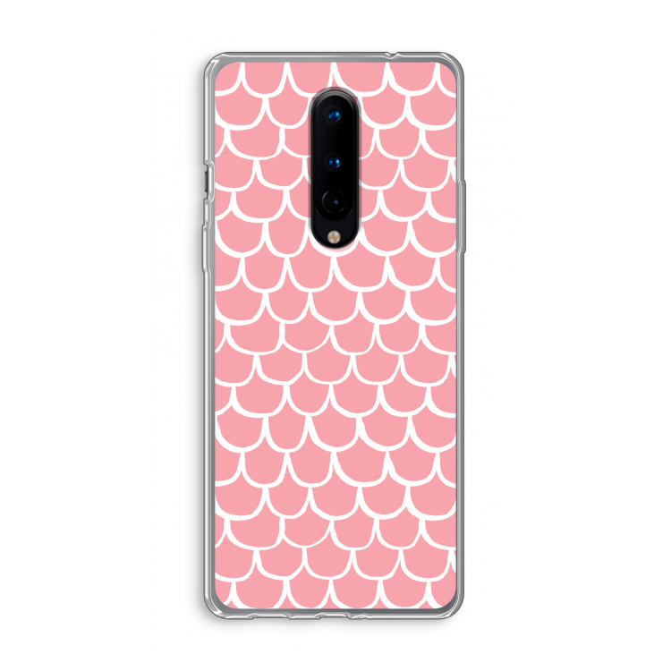 Dakpannetjes: OnePlus 8 Transparant Hoesje
