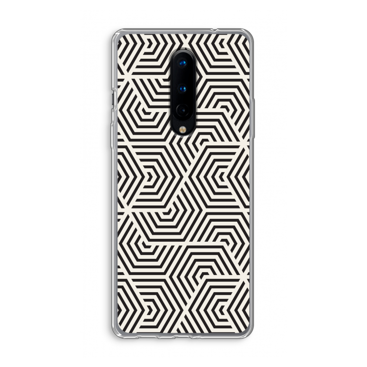 Magic pattern: OnePlus 8 Transparant Hoesje