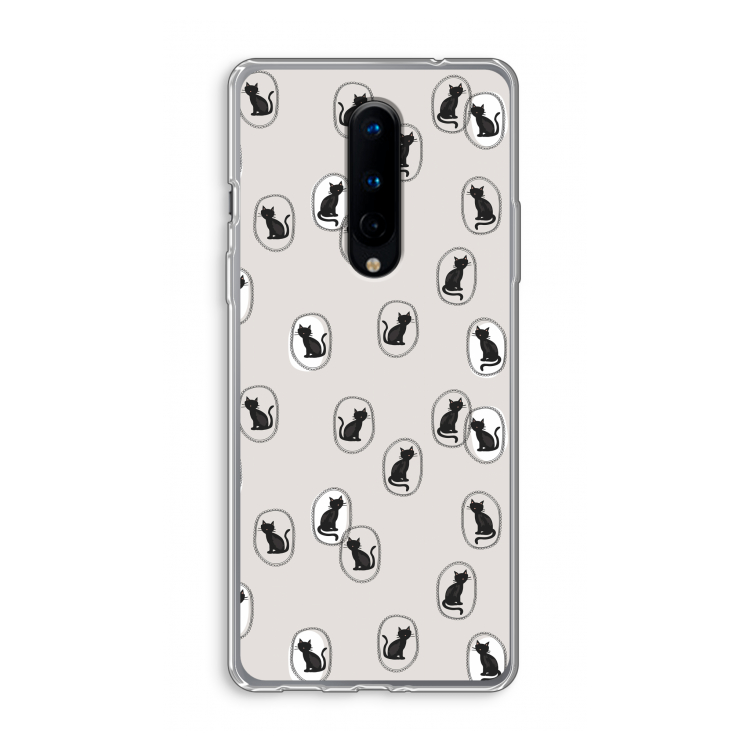 Miauw: OnePlus 8 Transparant Hoesje