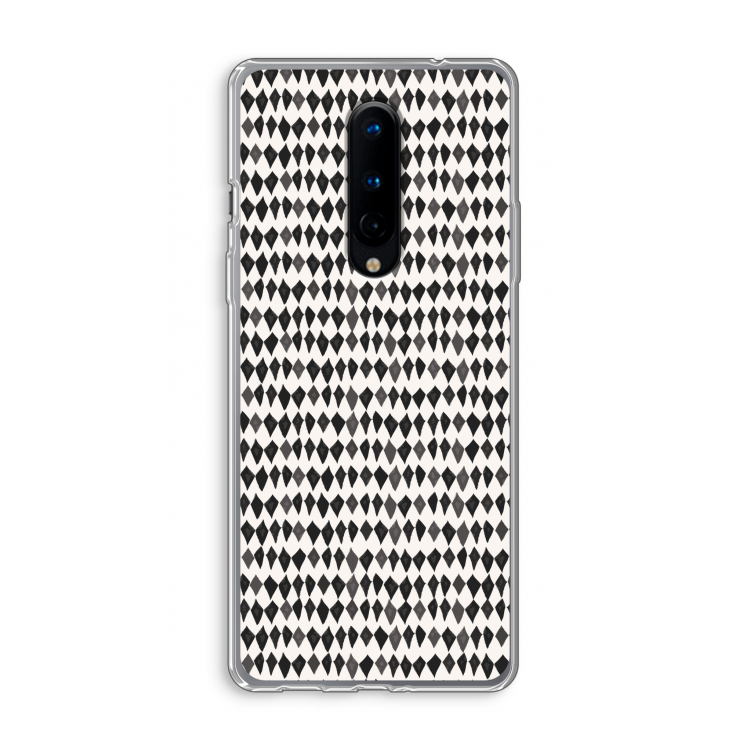 Crazy shapes: OnePlus 8 Transparant Hoesje