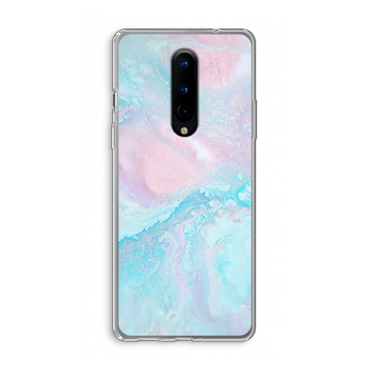 Fantasie pastel: OnePlus 8 Transparant Hoesje