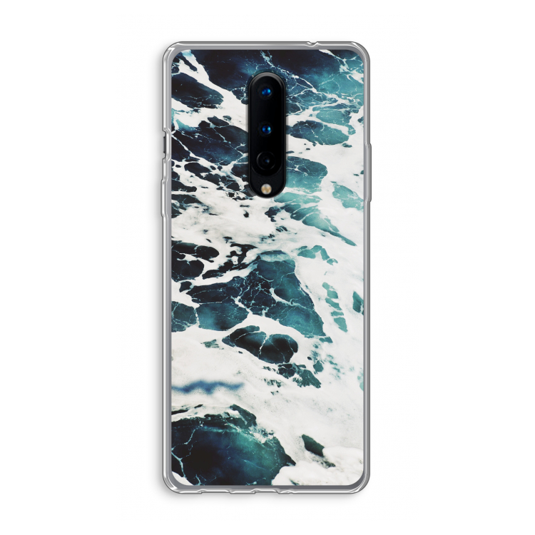 Golven: OnePlus 8 Transparant Hoesje
