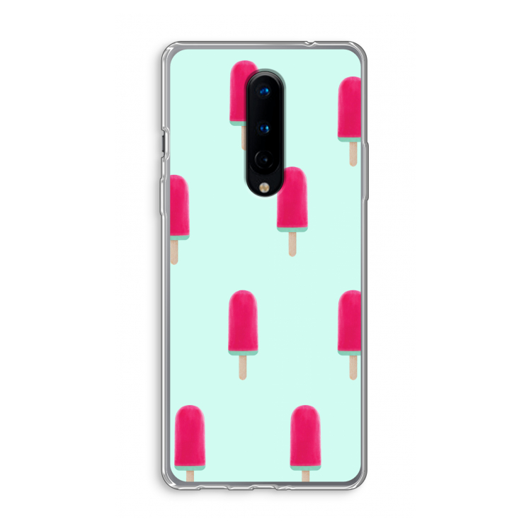 Waterijsje: OnePlus 8 Transparant Hoesje