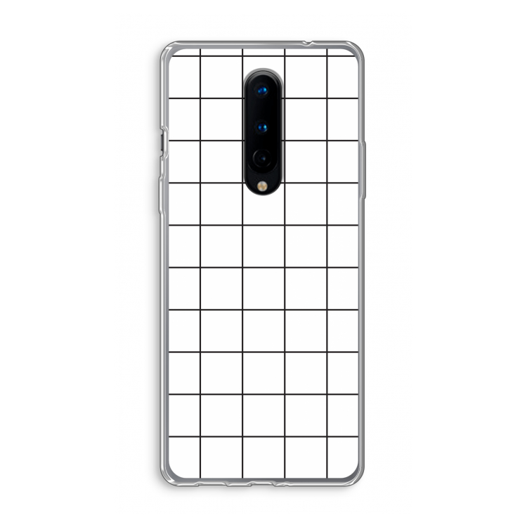 Rooster: OnePlus 8 Transparant Hoesje