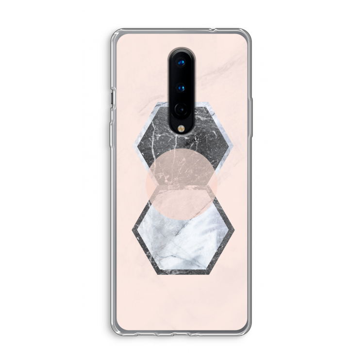 Creatieve toets: OnePlus 8 Transparant Hoesje