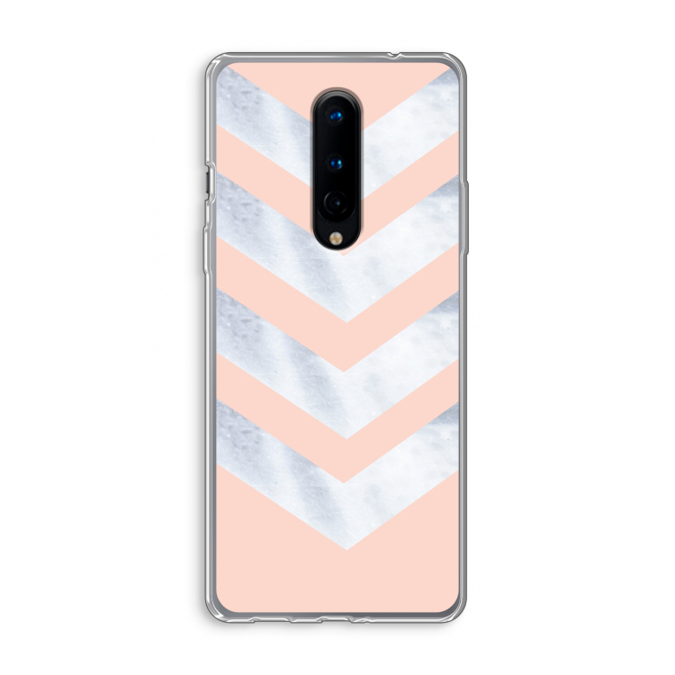 Marmeren pijlen: OnePlus 8 Transparant Hoesje