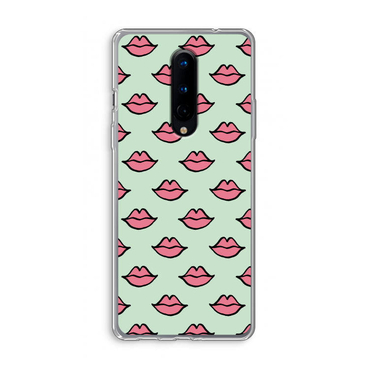 Lipjes: OnePlus 8 Transparant Hoesje