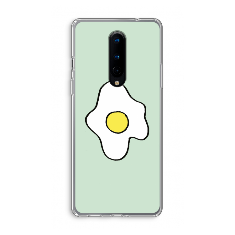 Spiegelei: OnePlus 8 Transparant Hoesje