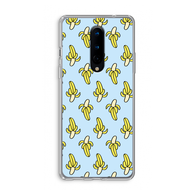 Bananas: OnePlus 8 Transparant Hoesje