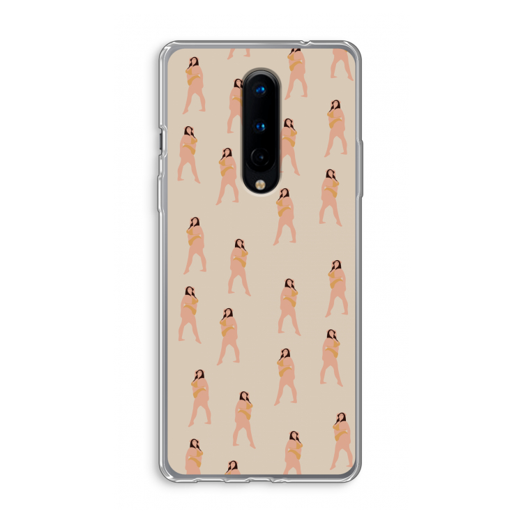 You're so golden: OnePlus 8 Transparant Hoesje