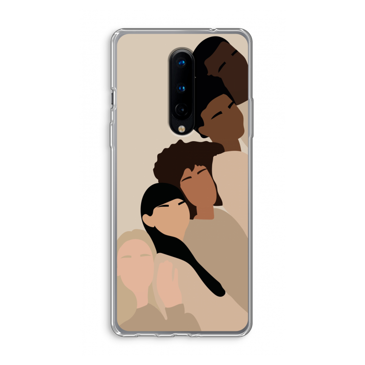 Sweet creatures: OnePlus 8 Transparant Hoesje
