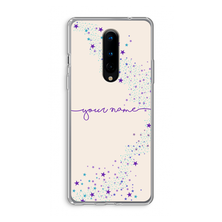 Sterren: OnePlus 8 Transparant Hoesje