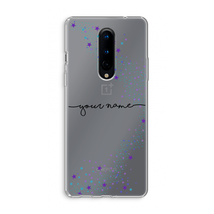 Sterren: OnePlus 8 Transparant Hoesje