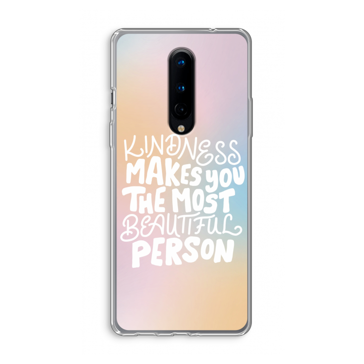 The prettiest: OnePlus 8 Transparant Hoesje