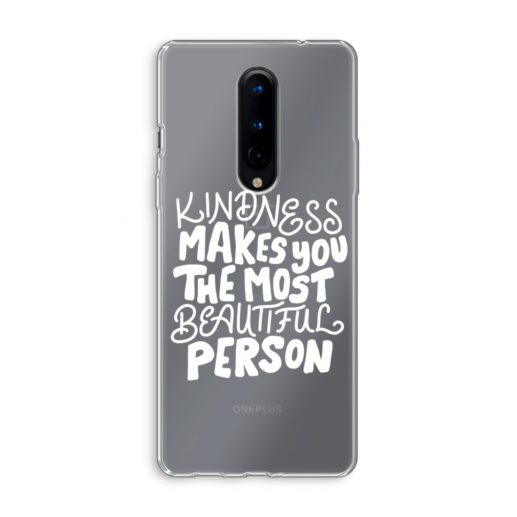The prettiest: OnePlus 8 Transparant Hoesje