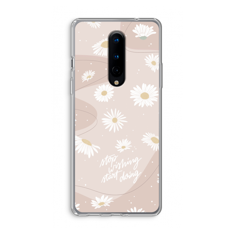 Daydreaming becomes reality: OnePlus 8 Transparant Hoesje